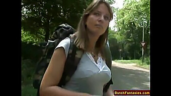 Outdoor Sex With A European Milf In A Public Park