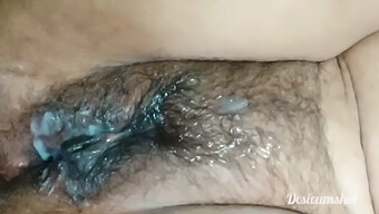 Indian Teen Gets Brutal Hardcore Sex With Messy Cumshot On Her Unshaven Pussy