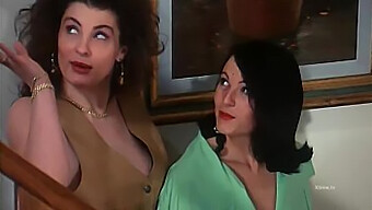 Italian Vampire Fantasy With Retro Pornstar Vampirella In A Steamy Scene