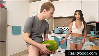 Sis Gets Fucked Instead Of Watermelon In A Hilarious Incest Video