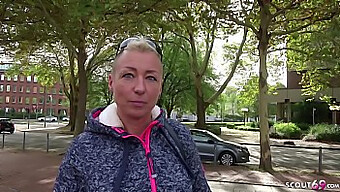 German Scout Engages In Deep Anal Sex With Amateur Mom Mandy On The Streets