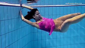 Russian 18-Year-Old Swims In Pool With Zlata'S Help